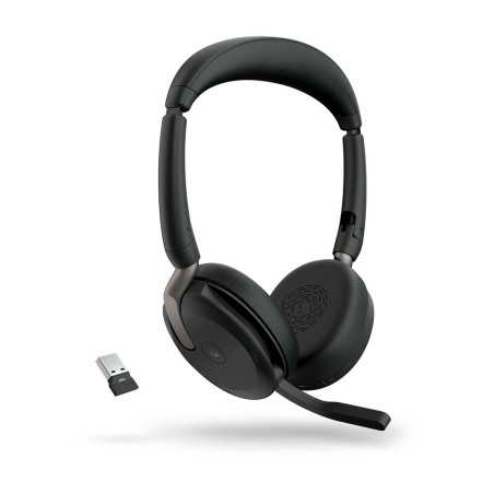 Auricolari Bluetooth con Microfono Jabra Evolve2 65 Flex Nero