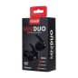 Auricolari con Microfono Maxell MINI DUO Nero