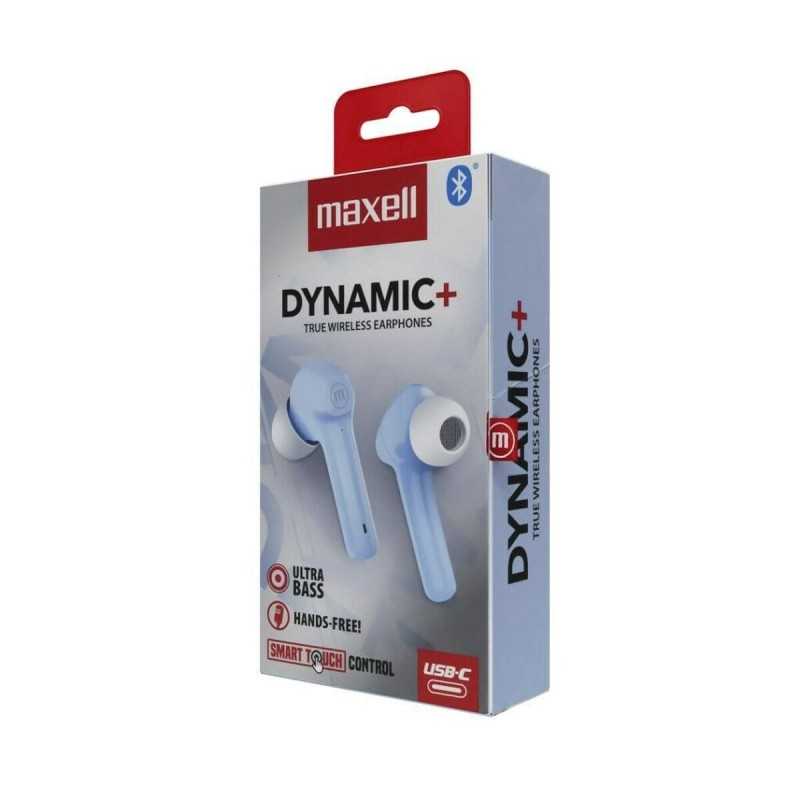 Auricolari con Microfono Maxell Dynamic+ Azzurro