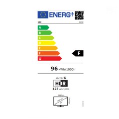 Monitor Videowall NEC 60005059 UHD 65" IPS D-LED 60 Hz 50-60  Hz 65"