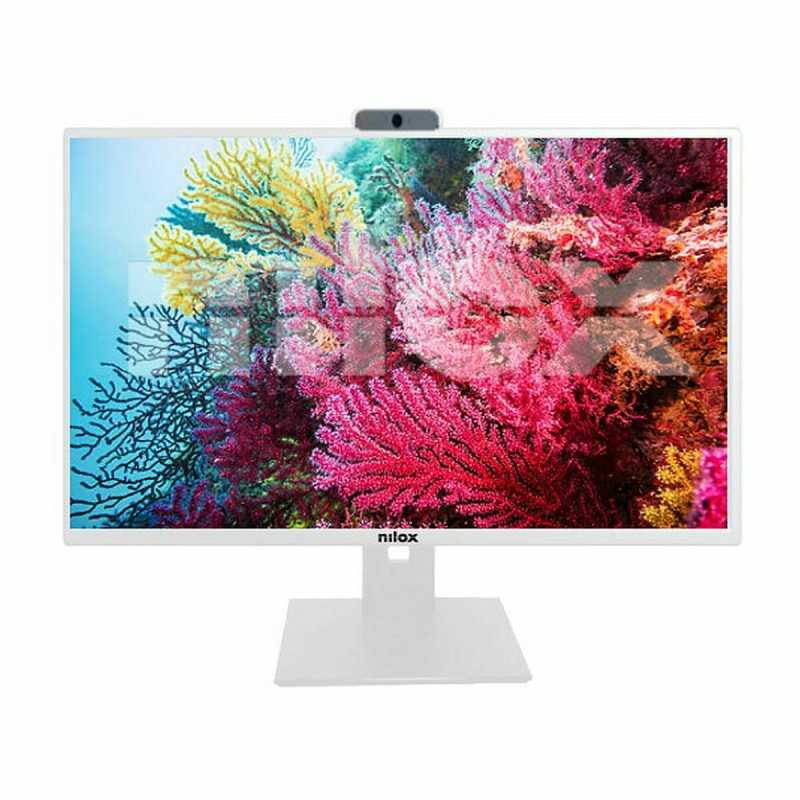 Monitor Nilox NXM24RWC01W Bianco Full HD 23,8"