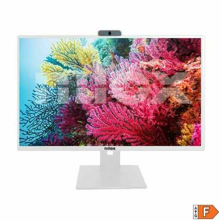 Monitor Nilox NXM24RWC01W Bianco Full HD 23,8"