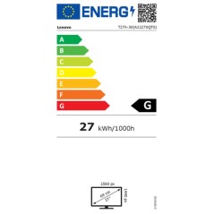 Monitor Lenovo 63A3GAT1EU 27" IPS