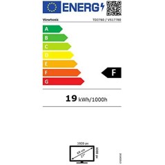 Monitor ViewSonic TD2760 27" LED VA