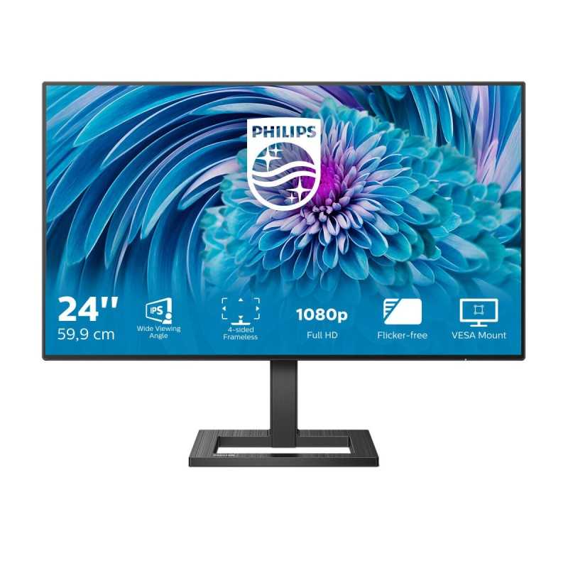 Monitor Philips 241E2FD Full HD 23,8" 75 Hz