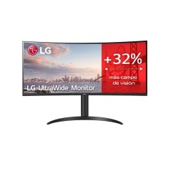 Monitor Gaming LG 34WP75CP-B 34" Wide Quad HD Curvo LED