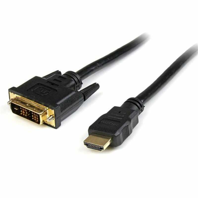 Adattatore HDMI con DVI Startech HDDVIMM1M Nero 1 m