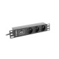 Ciabatta Multipresa Lanberg PDU-03F-0200-BK (2 m)