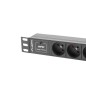 Ciabatta Multipresa Lanberg PDU-03F-0200-BK (2 m)