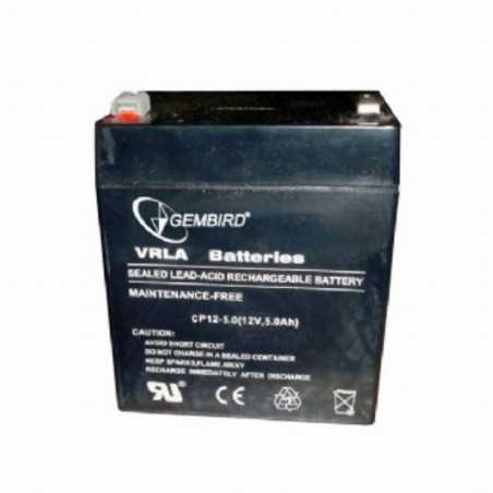 Batteria per Gruppo di Continuità UPS GEMBIRD 12V, 5Ah 5 Ah 12 V 5 V