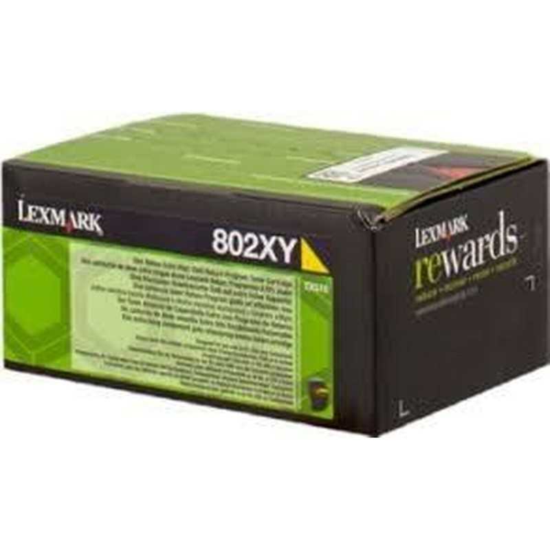 Toner Lexmark 802XY Giallo