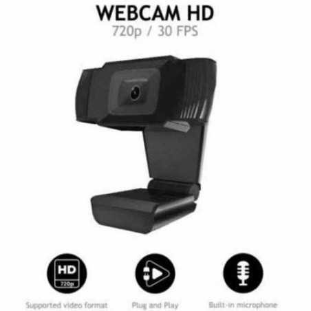 Webcam Nilox NXWC02 HD 720P Full HD Nero