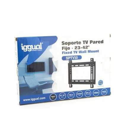 Supporto TV Fisso iggual SPTV10 IGG314555 23"-42" Nero