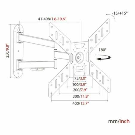 Supporto TV Haeger WB-T50.017A 23" 23" - 50"