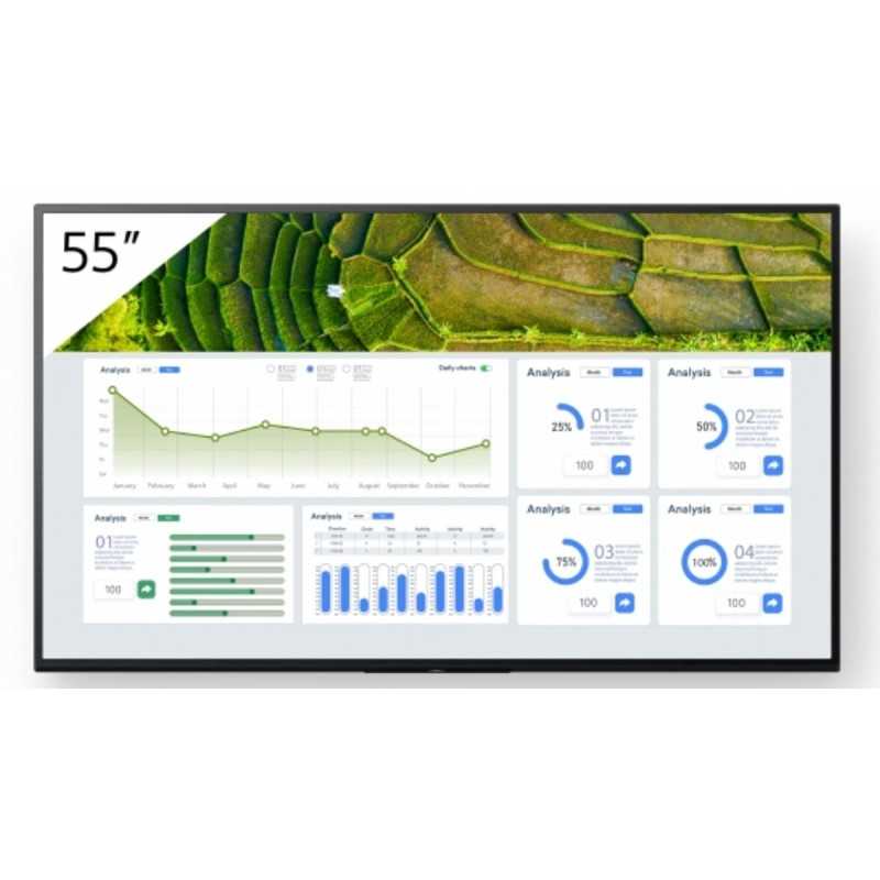 Monitor Videowall Sony 55" IPS D-LED LCD 60 Hz