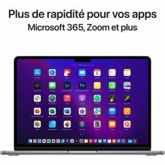 Laptop Apple MacBook Air 13,6" 8 GB RAM 512 GB Azerty Francese AZERTY