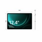 Tablet Samsung Galaxy Tab S9 FE+ 12,4" 128 GB Grigio