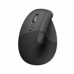 Mouse senza Fili Logitech Lift for Business Grigio 4000 dpi