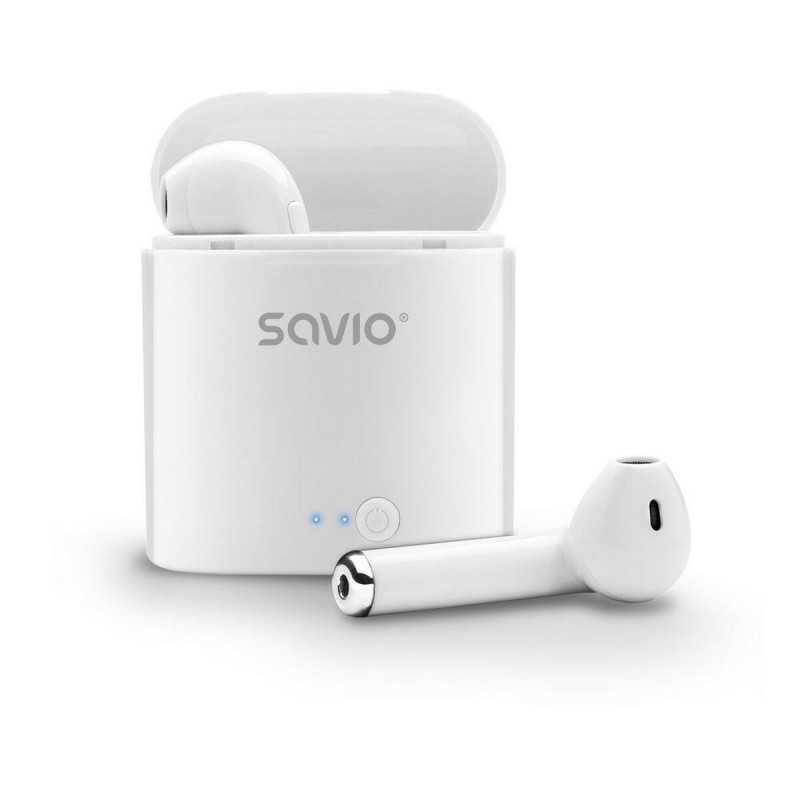 Auricolari in Ear Bluetooth Savio TWS-01 Bianco