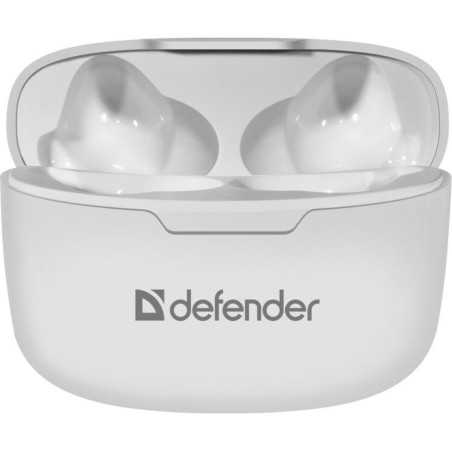 Auricolari in Ear Bluetooth Defender TWINS 903 Bianco Multicolore