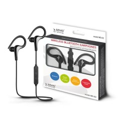 Auricolari Bluetooth Sportivi Savio WE-03 Nero