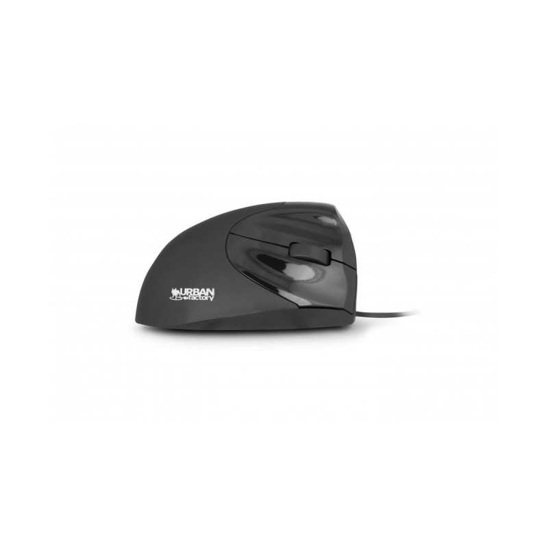 Mouse Urban Factory EMR01UF-N 2400 dpi Design moderno ed ergonomico Nero