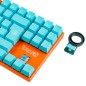 Tastiera per Giochi FR-TEC DBPCKEYGO Azzurro Qwerty in Spagnolo QWERTY