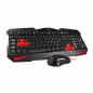 Tastiera e Mouse Tacens MCP1 Nero Rosso Monocromatica Qwerty in Spagnolo