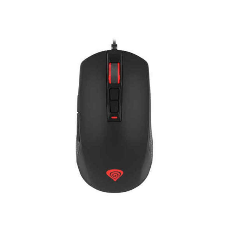 Mouse Gaming Genesis NMG-1409 RGB 4000 DPI Nero