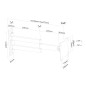 Supporto TV Neomounts FPMA-W830 10" 27" 12 kg