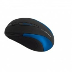 Mouse Ottico Mouse Ottico Esperanza EM102B Azzurro Nero Nero/Blu