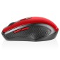 Mouse senza Fili Tracer TRAMYS46750 Nero Nero/Rosso