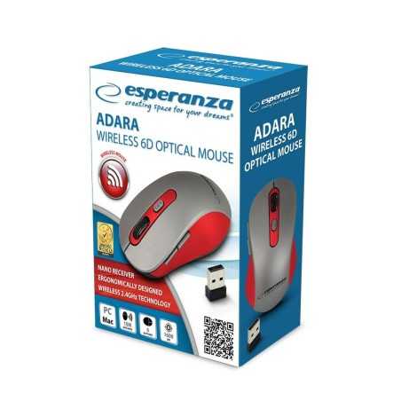 Mouse Esperanza EM131R Grigio