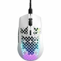 Mouse Gaming SteelSeries AEROX 3 (2022) SNOW EDITION Bianco