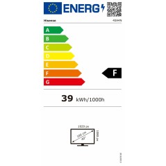 Smart TV Hisense 40A4N 40" Full HD LED D-LED