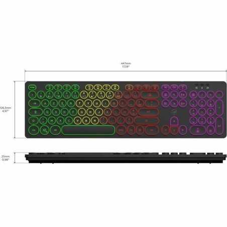 Tastiera Mobility Lab AZERTY Nero