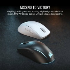 Mouse Corsair M75 RGB Bianco 26000 DPI