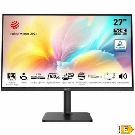 Monitor Gaming MSI Modern MD272QXP 27" 100 Hz Wide Quad HD