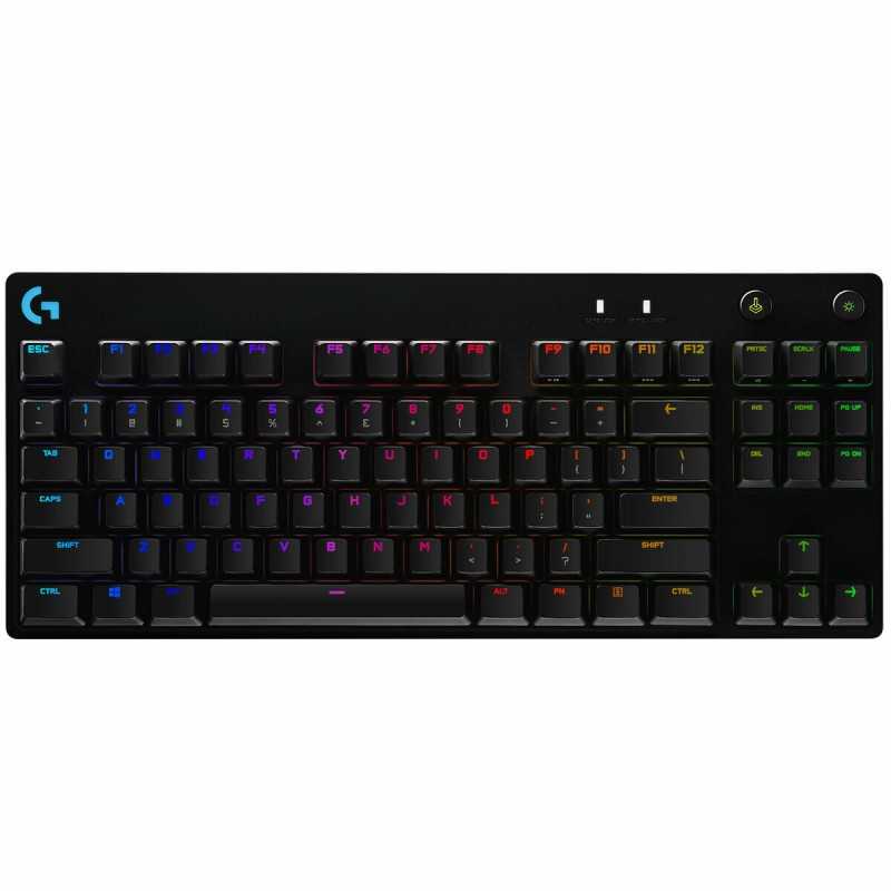 Tastiera per Giochi Logitech 920-009392 QWERTY Inglese EEUU