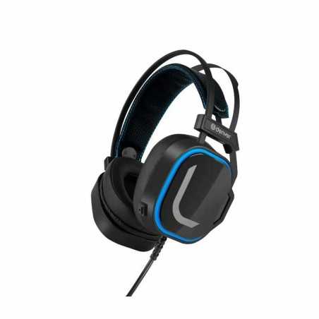 Auricolari Denver Electronics GHS-131 Nero/Blu Gaming Nero