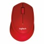 Mouse senza Fili Logitech M330  Rosso