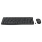 Tastiera e Mouse Logitech MK370 Grafite Qwerty hebreo