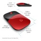 Mouse senza Fili HP Z3700 Rosso Nero/Rosso