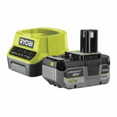 Set di caricabatterie e batterie ricaricabili Ryobi 5133005091 18 V 4 Ah