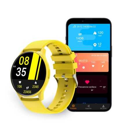 Smartwatch KSIX Core 1,43" Giallo