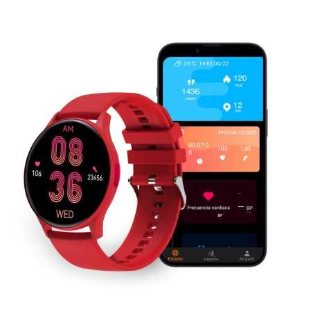 Smartwatch KSIX Core 1,43" Rosso