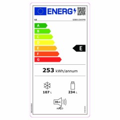 Frigorifero combinato LG GBB61SWJMN Bianco (186 x 60 cm)