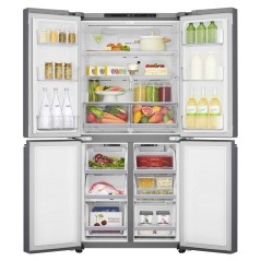 Frigo americano LG GMB844PZFG Acciaio (179 x 84 cm)