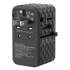 Adattatore Verbatim Nero Grigio 100 W