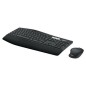 Tastiera e Mouse Logitech PERFORMANCE MK850 Nero AZERTY